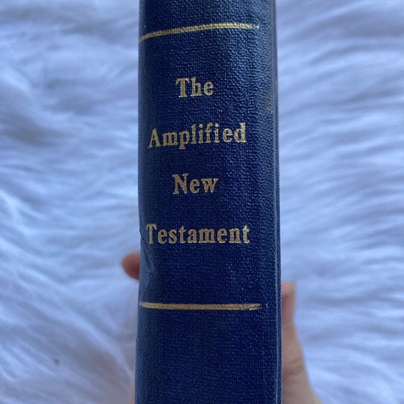 Other - The Amplified New Testament Holy Bible HC 1958 Lockman Foundation Zondervan